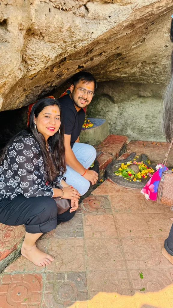 Shivlings in the sea cave, washed by the waves, Gangeshwar Mahadev, Diu